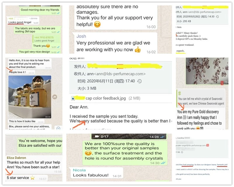 customer good comments
