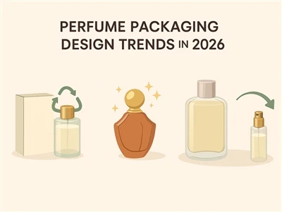 Trendy designu balení parfémů pro rok 2026 v Severní Americe